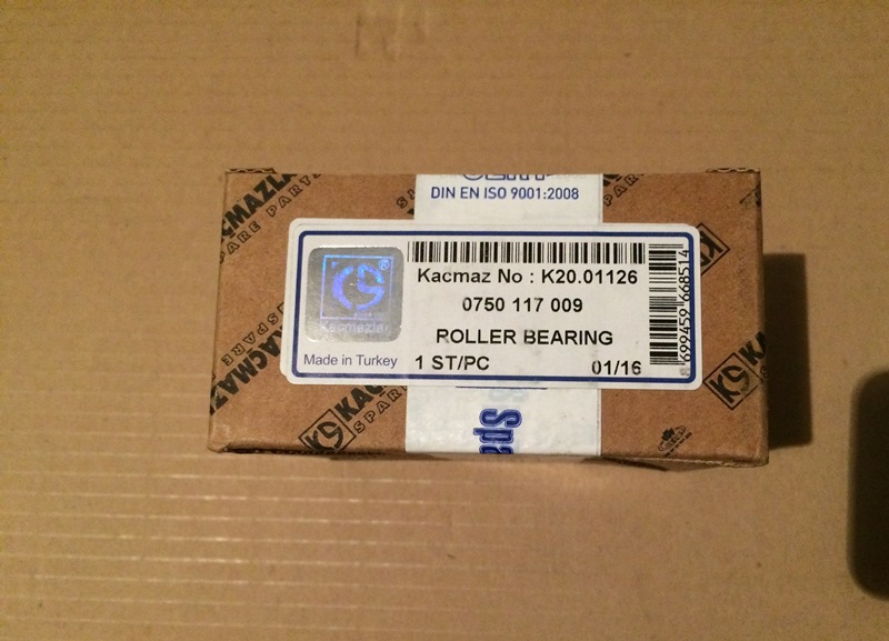 ПОДШИПНИК РОЛИКОВЫЙ КОНИЧЕСКИЙ 49‚2х103‚1х43‚6 (ст. 0750.117.009) TAS