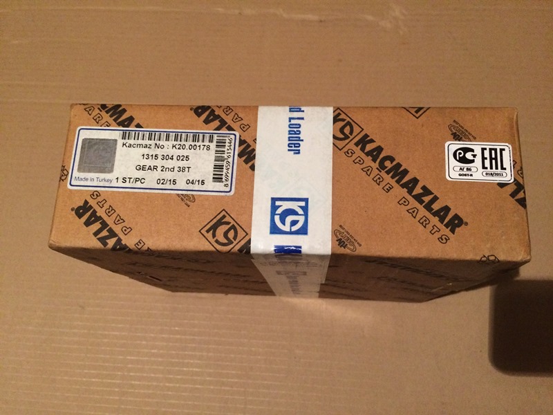 ШЕСТЕРНЯ ВТОРОЙ ПЕРЕДАЧИ ВТОРИЧНОГО ВАЛА